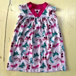 Tea collection butterfly crossover tunic in size 4